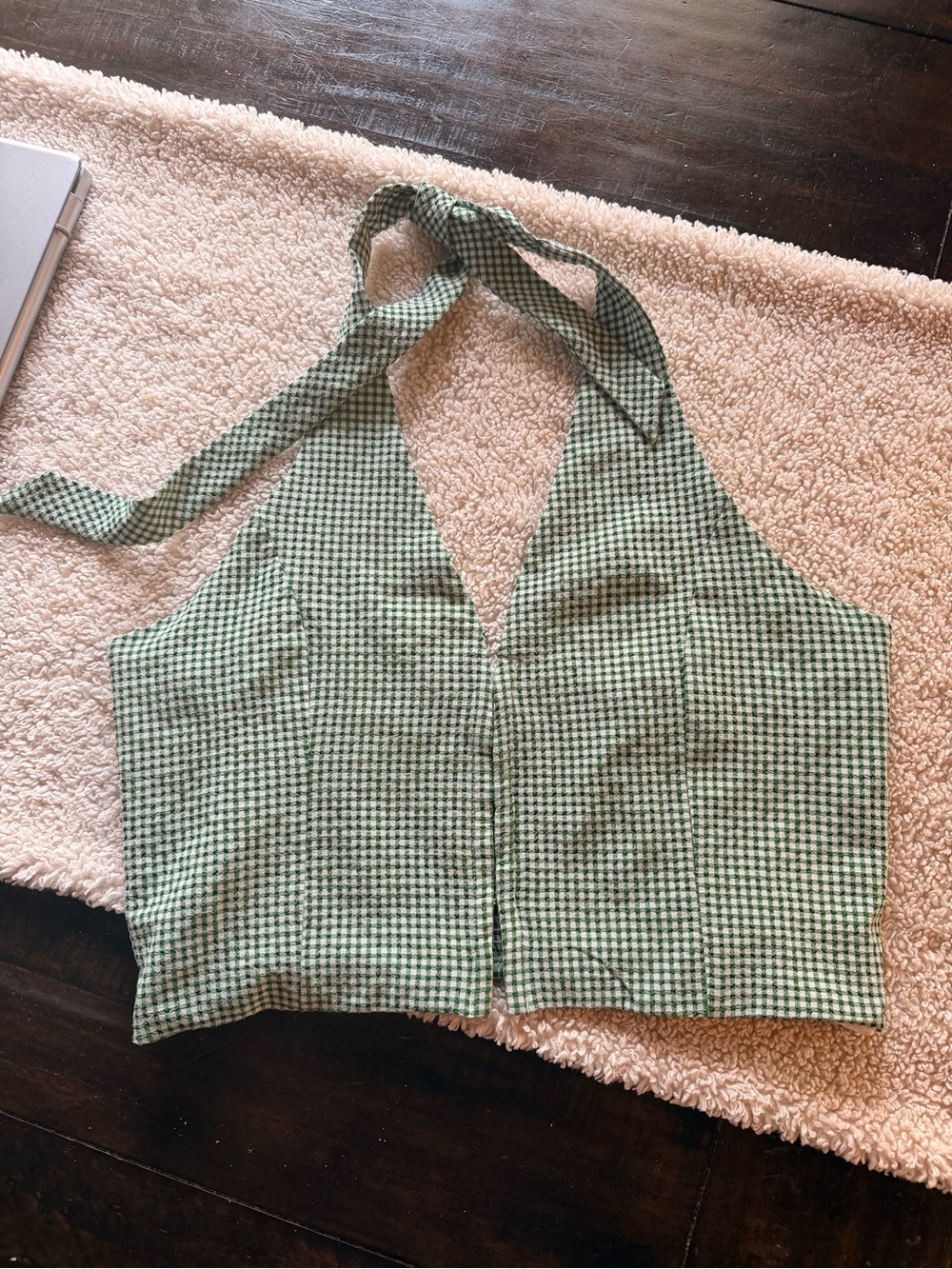 Oak + Fort halter crop top
